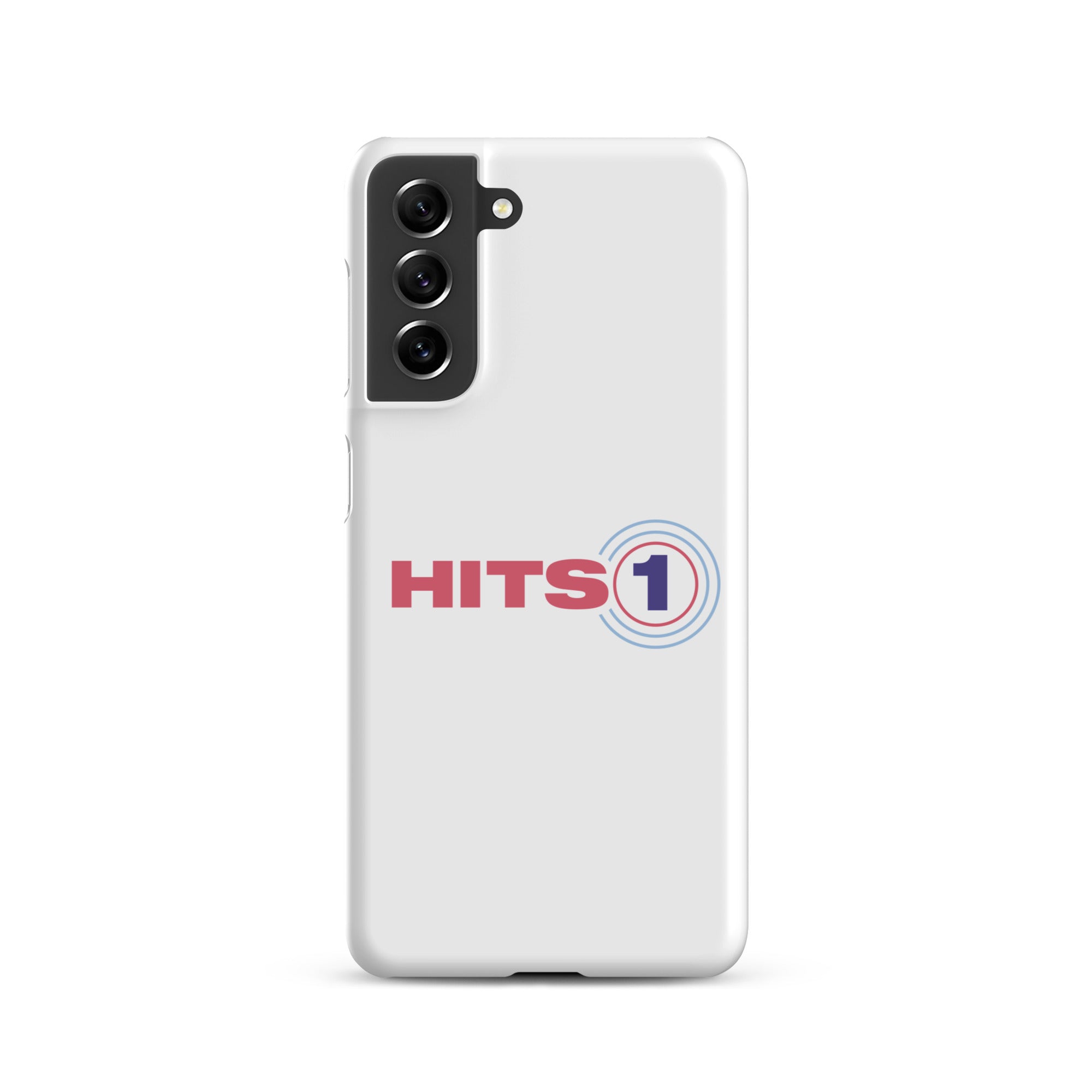 Samsung® Snap Case with 'Hits 1' logo on back.