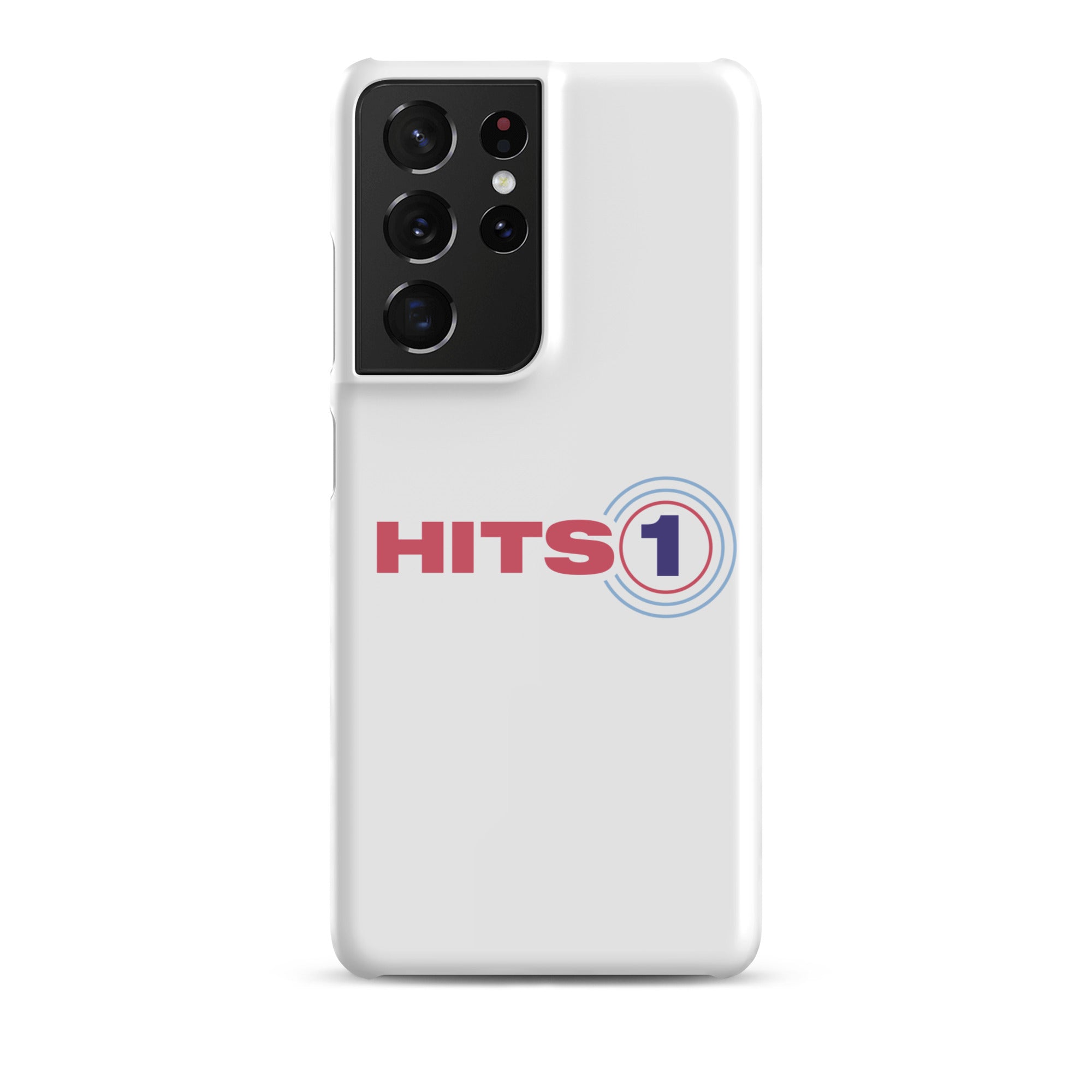 Samsung® Snap Case with 'Hits 1' logo on back.