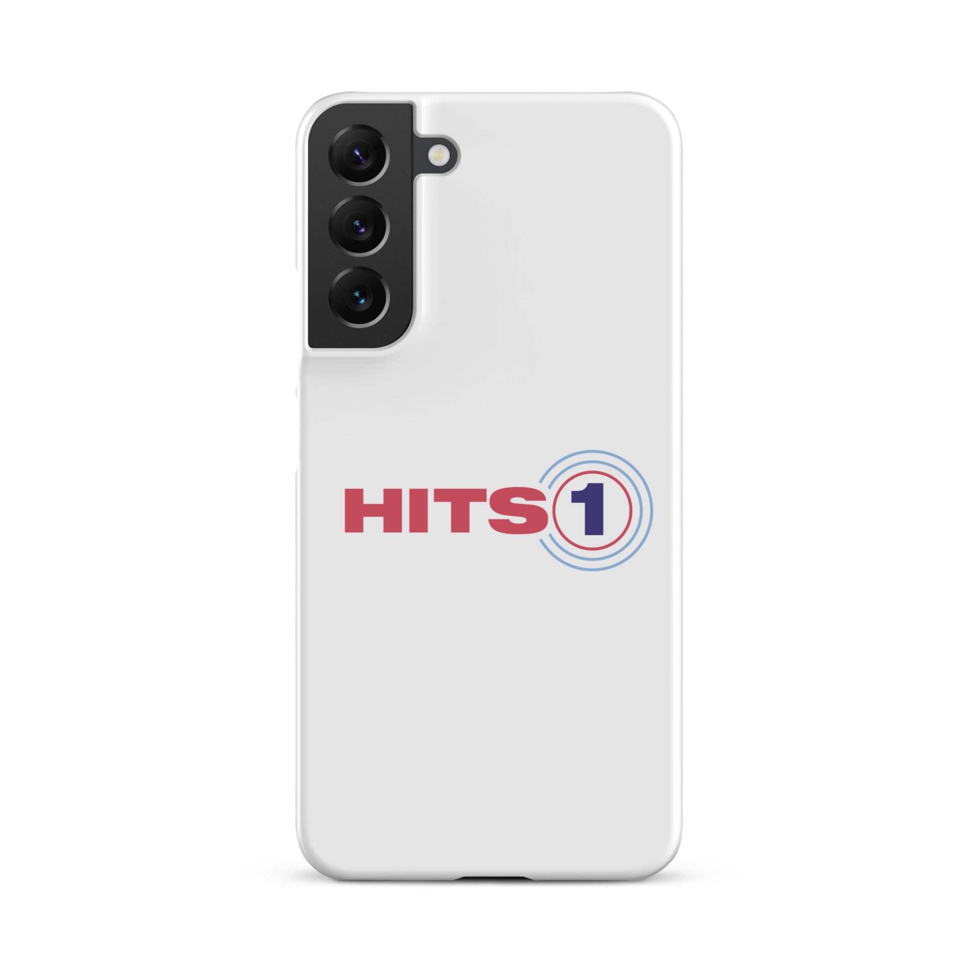 Samsung® Snap Case with 'Hits 1' logo on back.