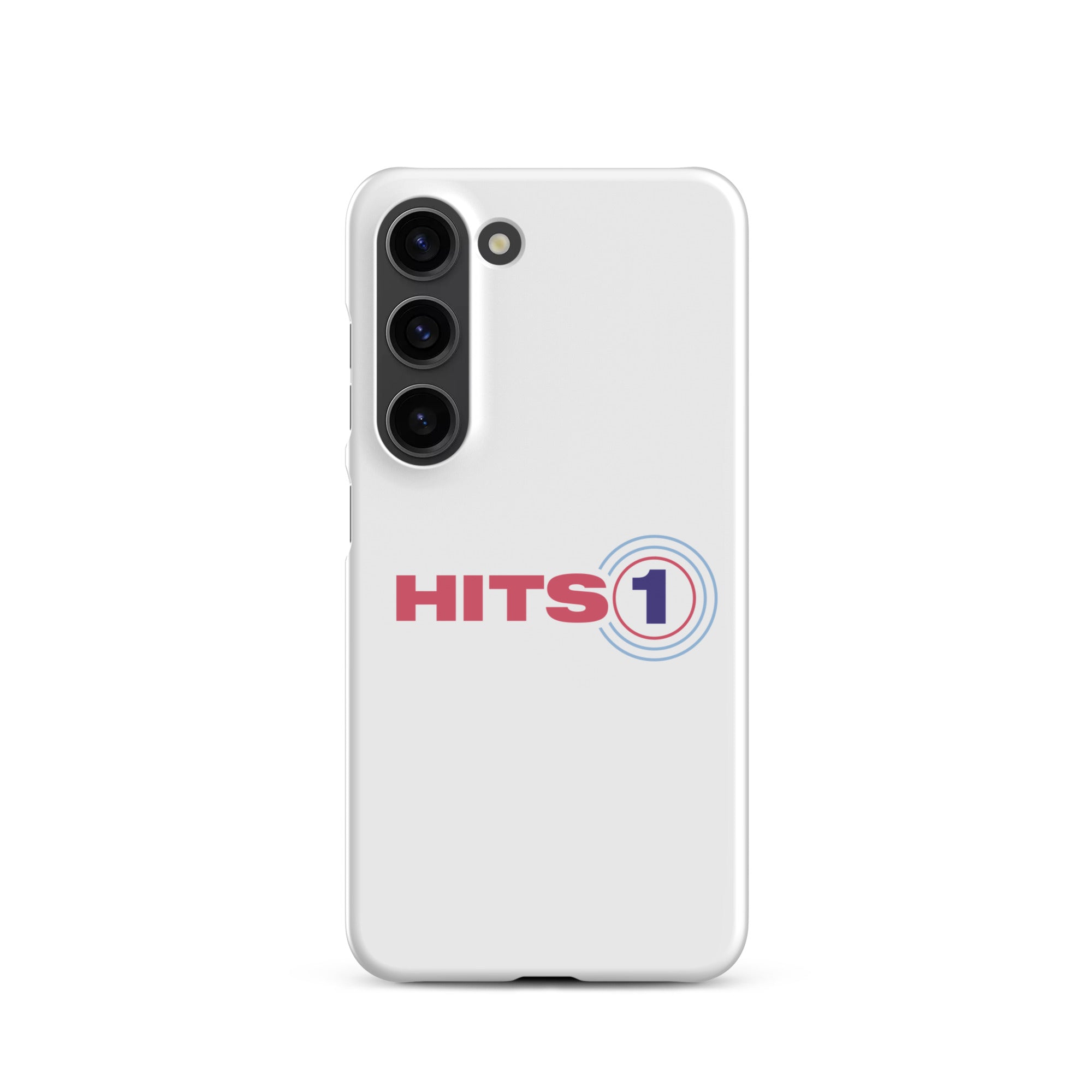 Samsung® Snap Case with 'Hits 1' logo on back.