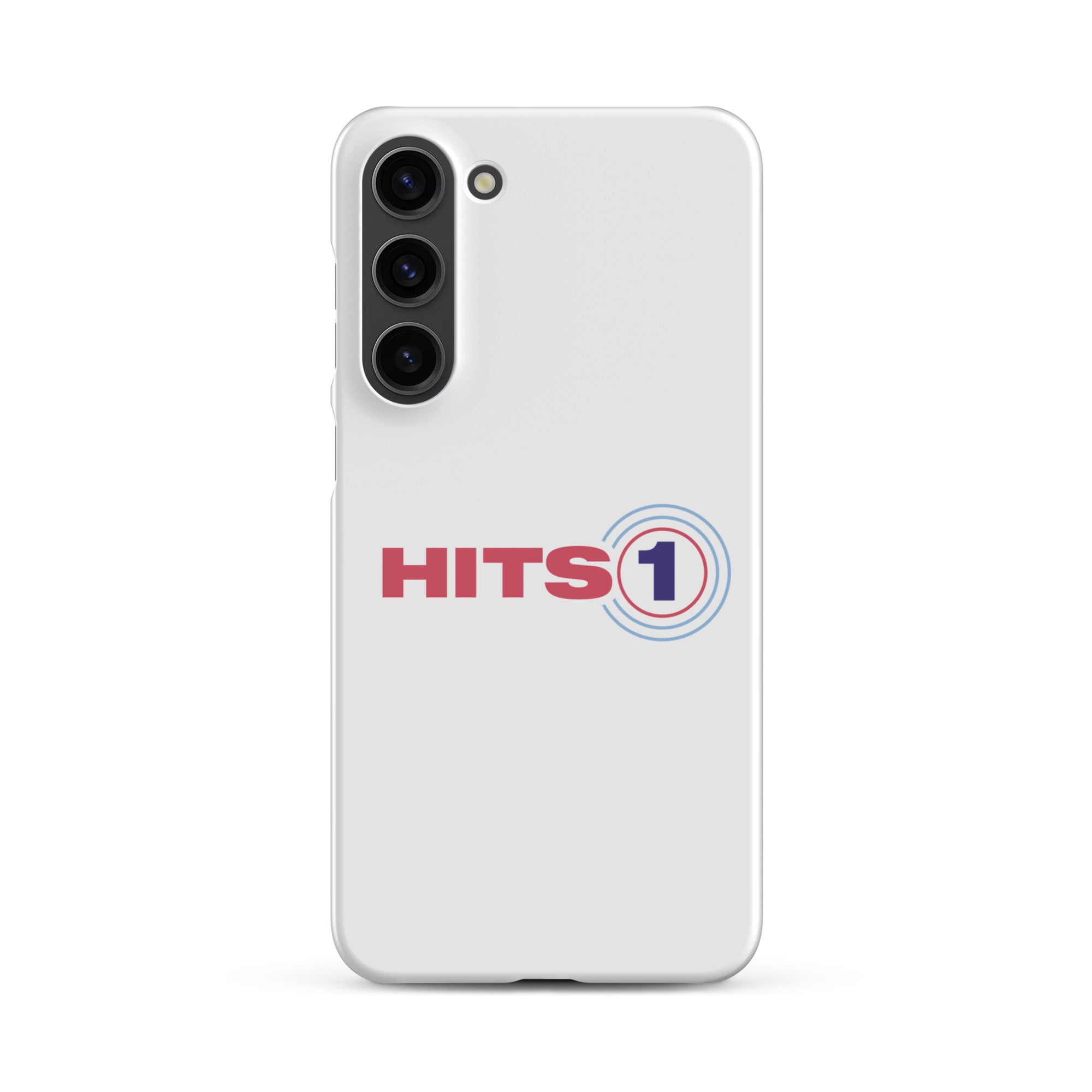 Samsung® Snap Case with 'Hits 1' logo on back.