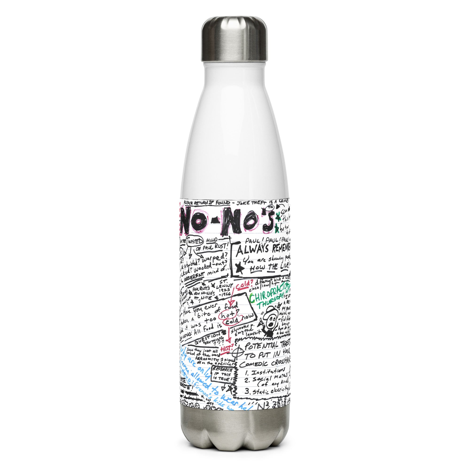 Comedy Bang Bang: New No-No's Stainless Bottle