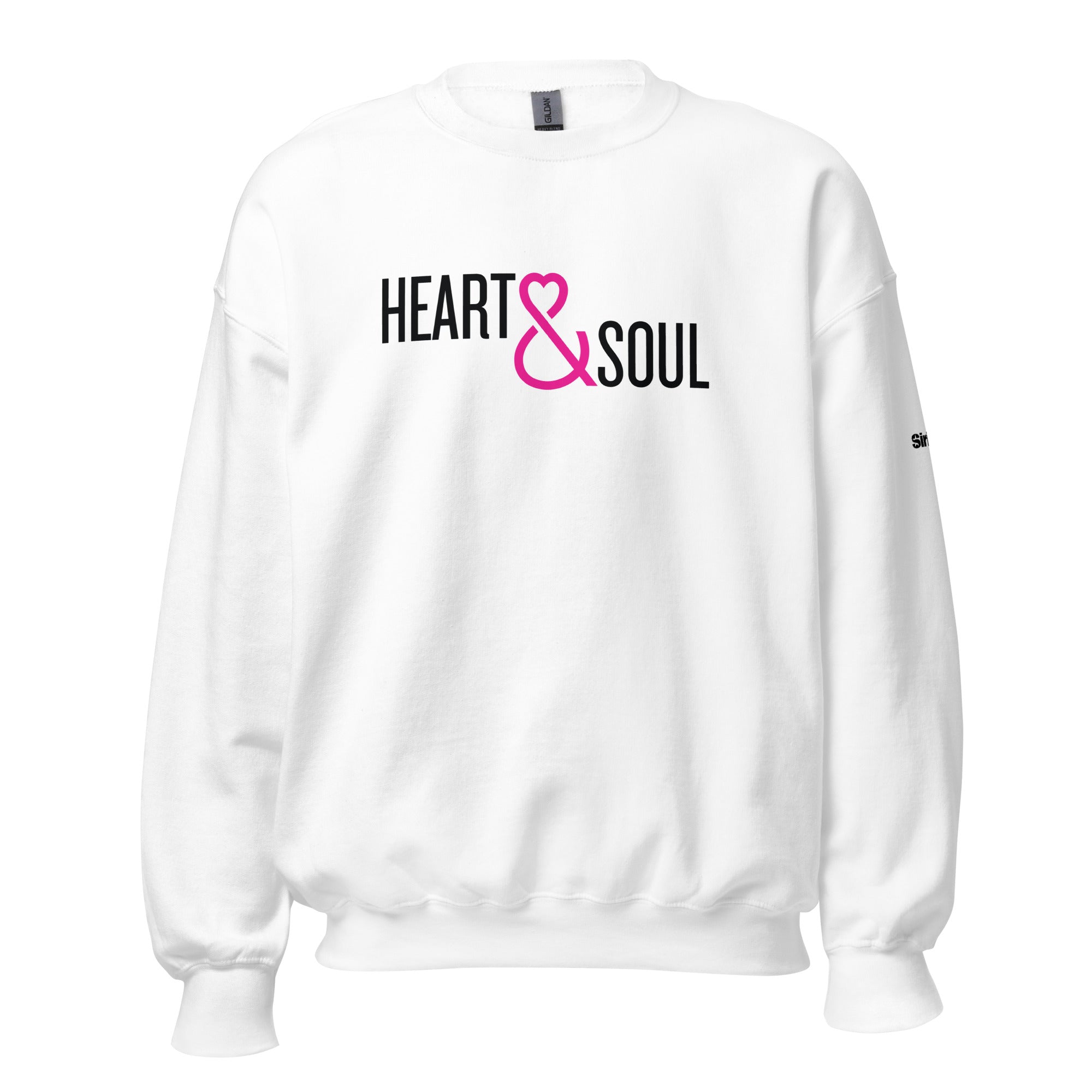 Heart & Soul Sweatshirt (White) SiriusXM Store