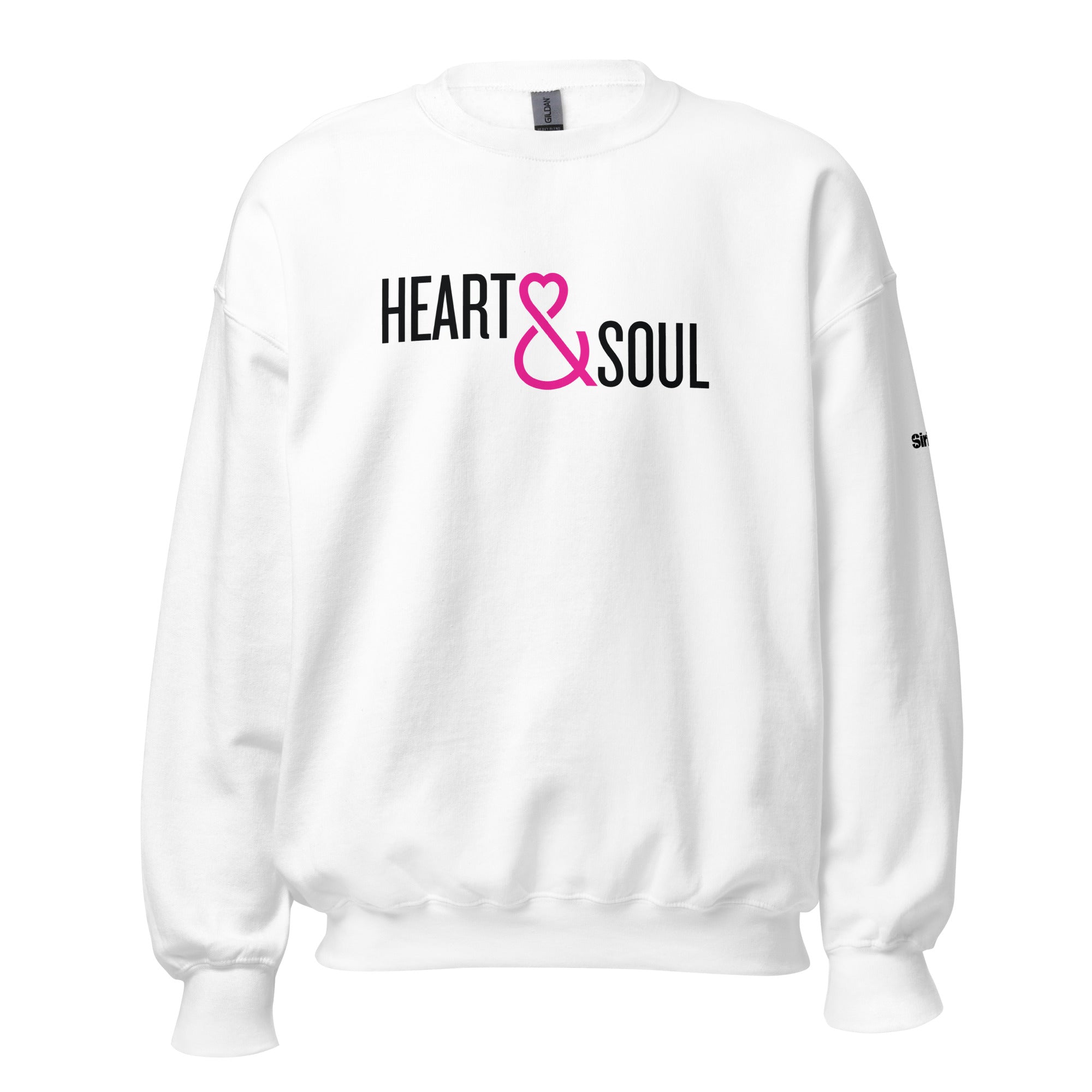 Heart & Soul:  Sweatshirt (White)