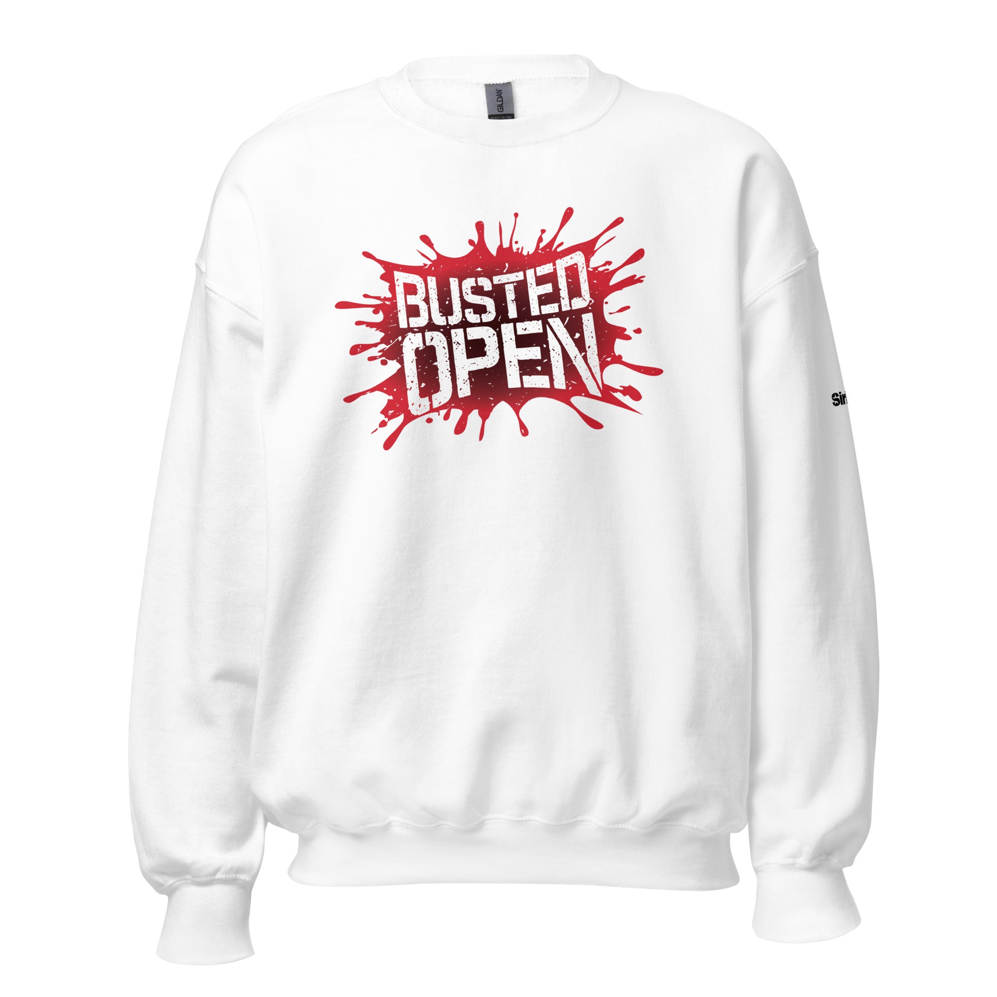 Busted Open: Bloody Good Sweatshirt (White)