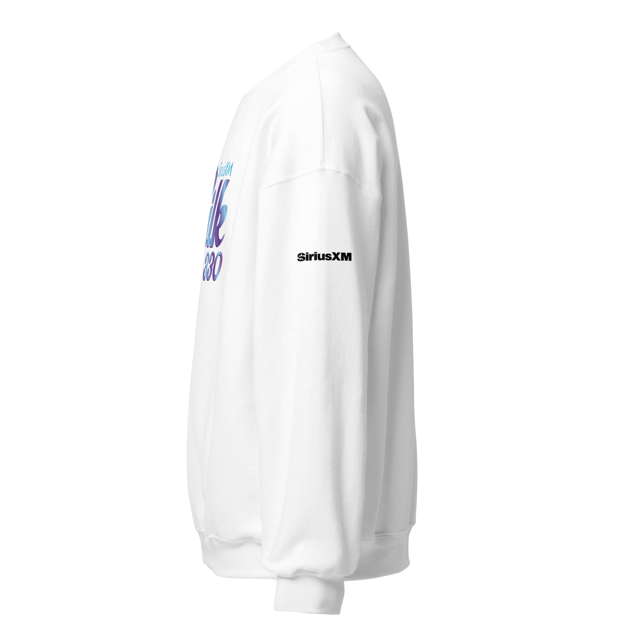 SiriusXM Silk: Sweatshirt (White)