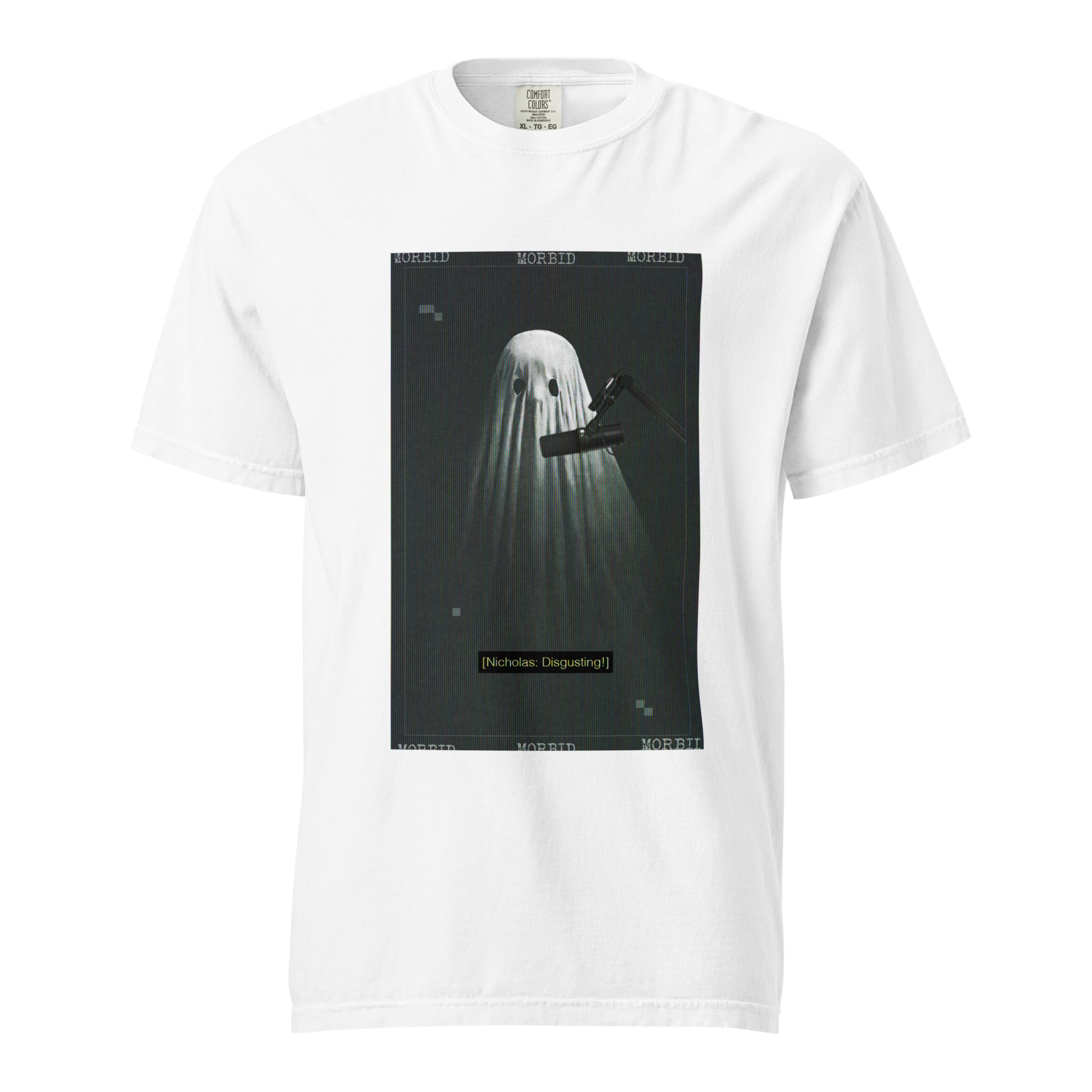 Morbid: Nicholas: Disgusting! T-shirt – Sirius XM Radio LLC