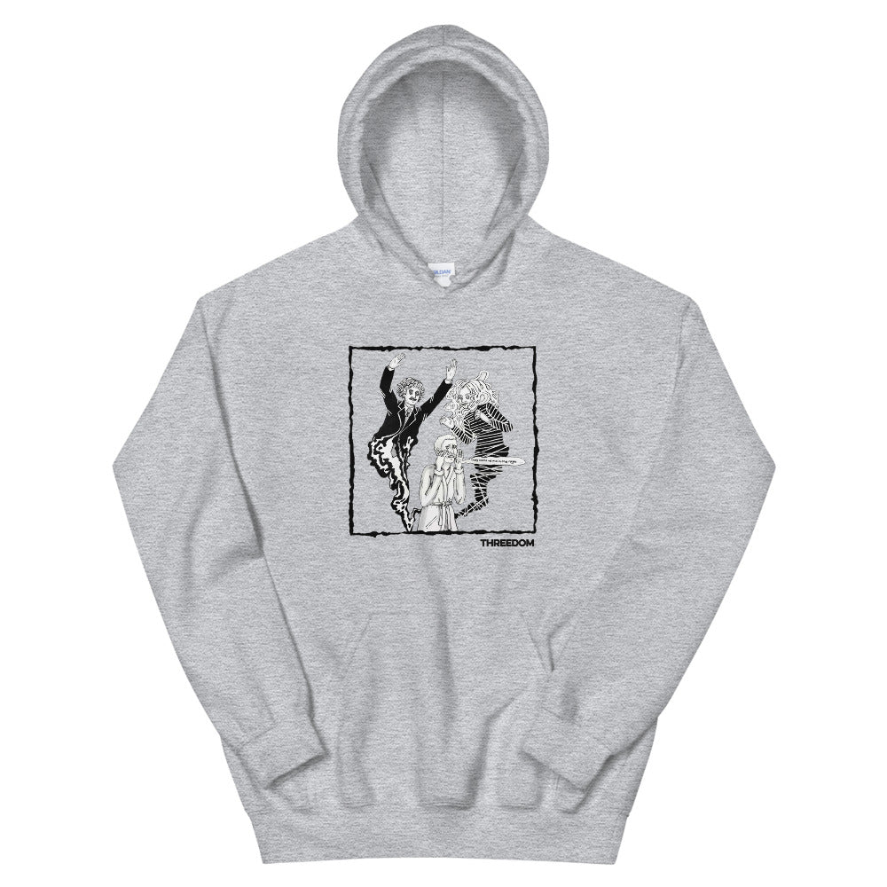 Threedom: My Secret Visitors Hoodie