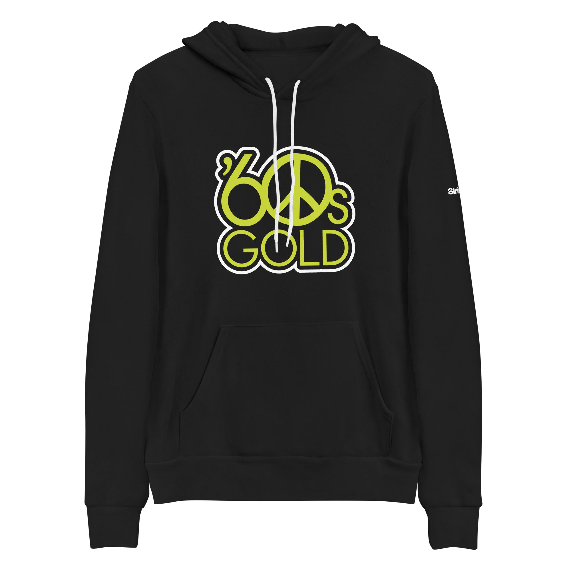 60s Gold: Hoodie (Black) â SiriusXM Store