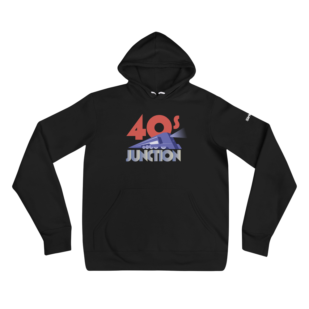 40s Junction: Hoodie (Black)