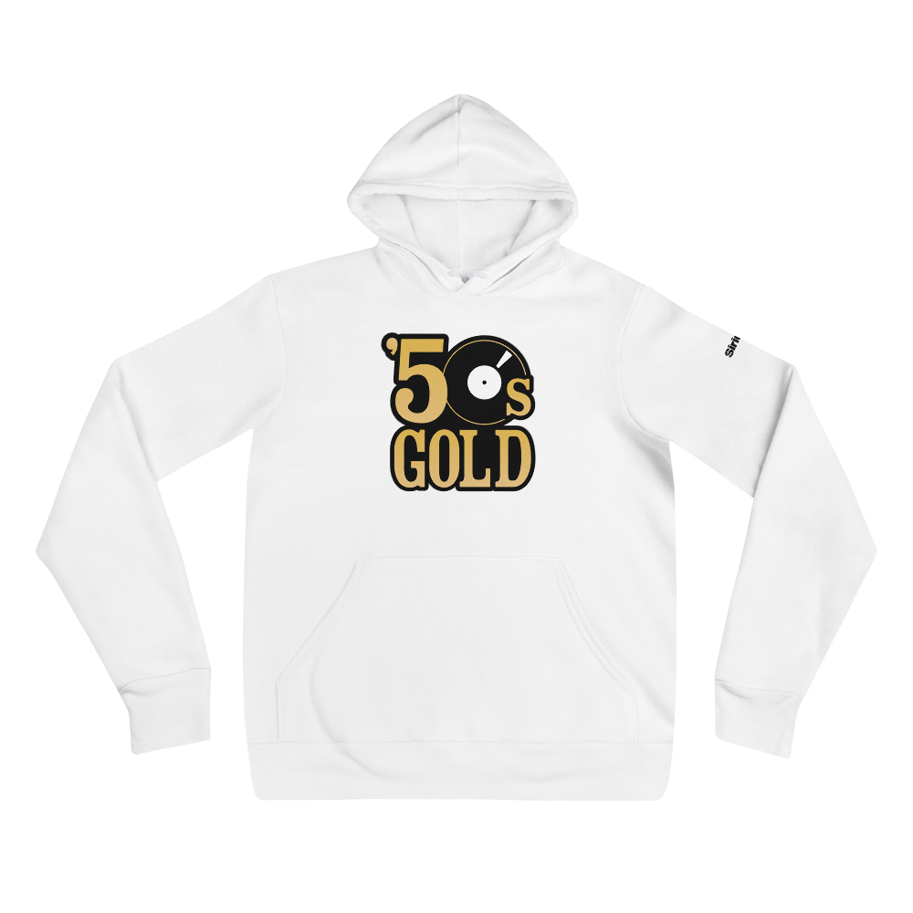 50s Gold: Hoodie (White)