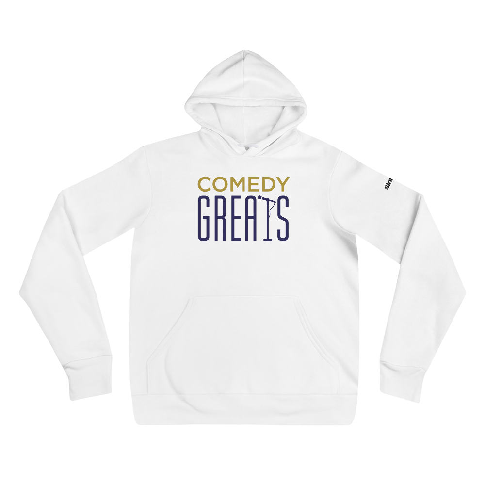 Comedy Greats: Hoodie (White)