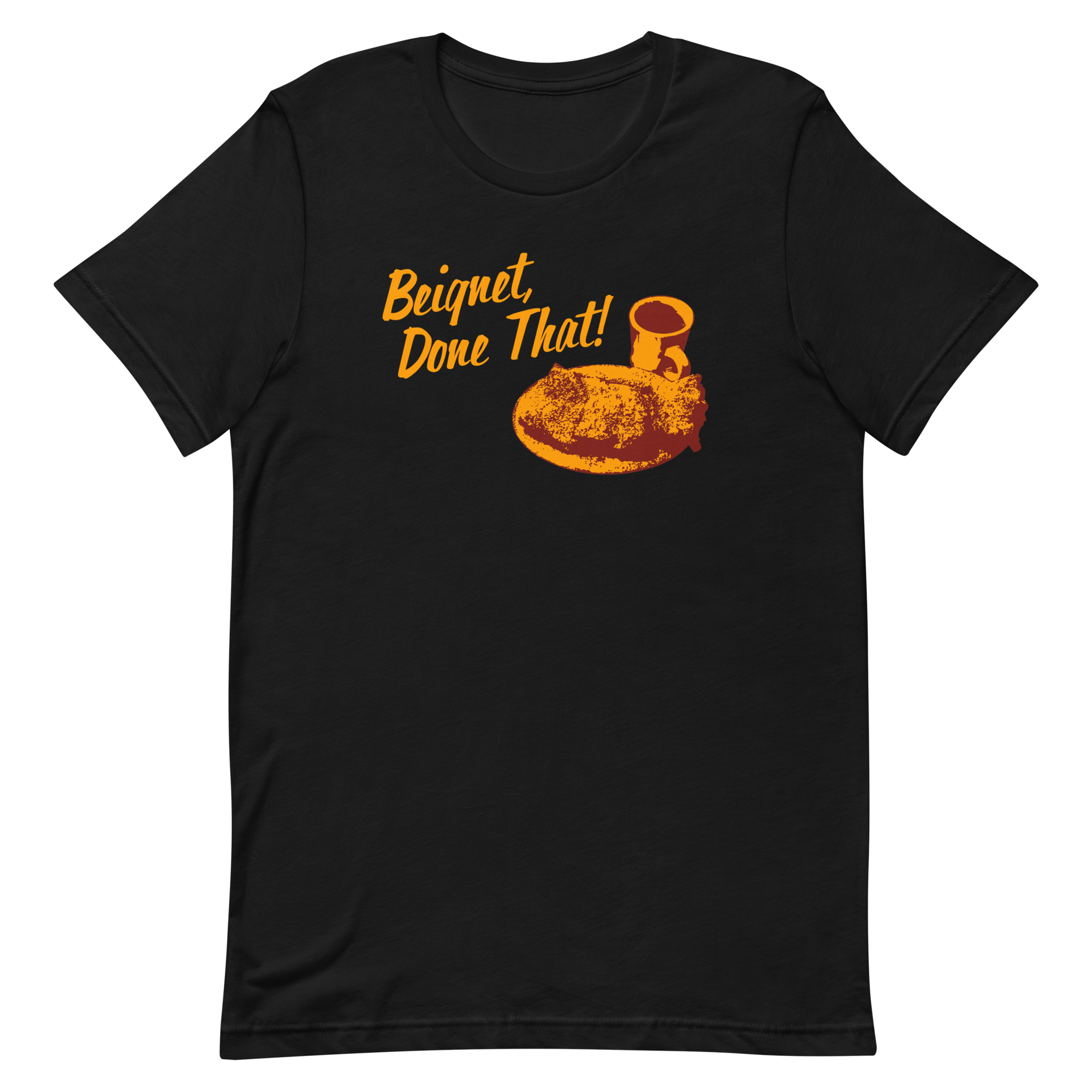 Conan O'Brien Needs A Friend: Beignet, Done That- T-shirt (Black)