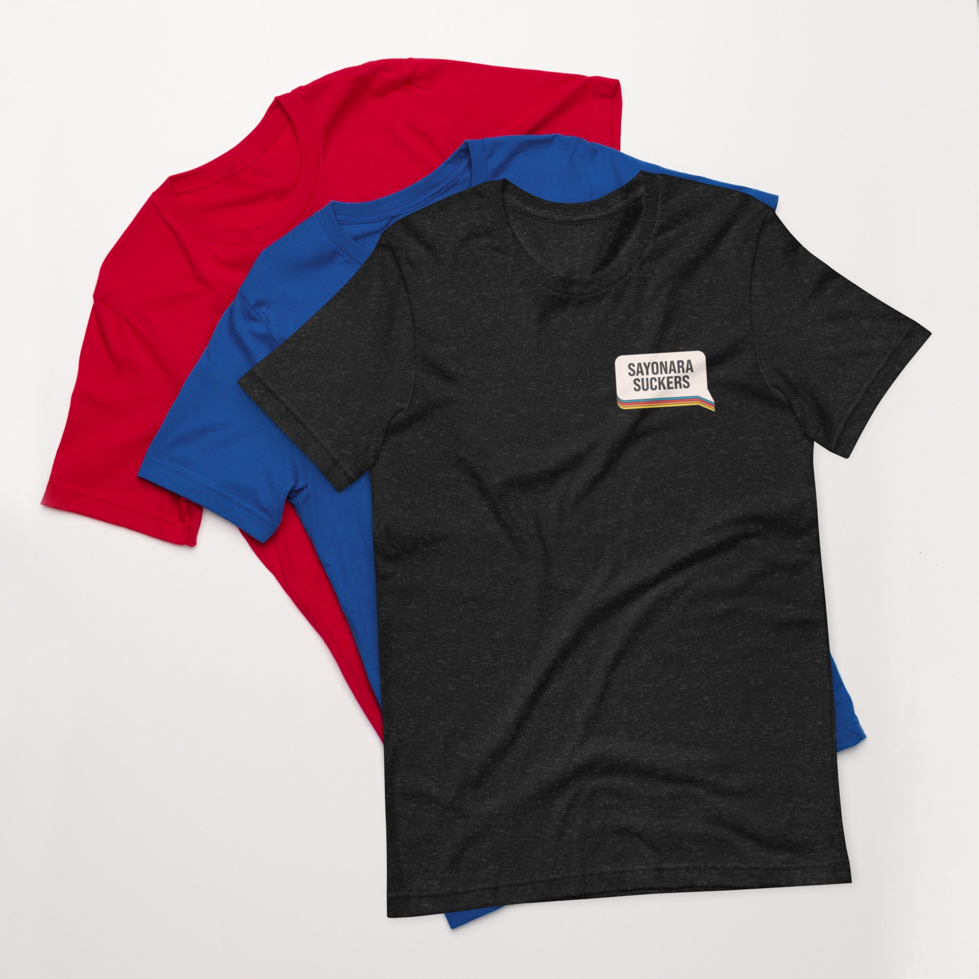 SmartLess: Sayonara Suckers T-shirt – Sirius XM Radio LLC