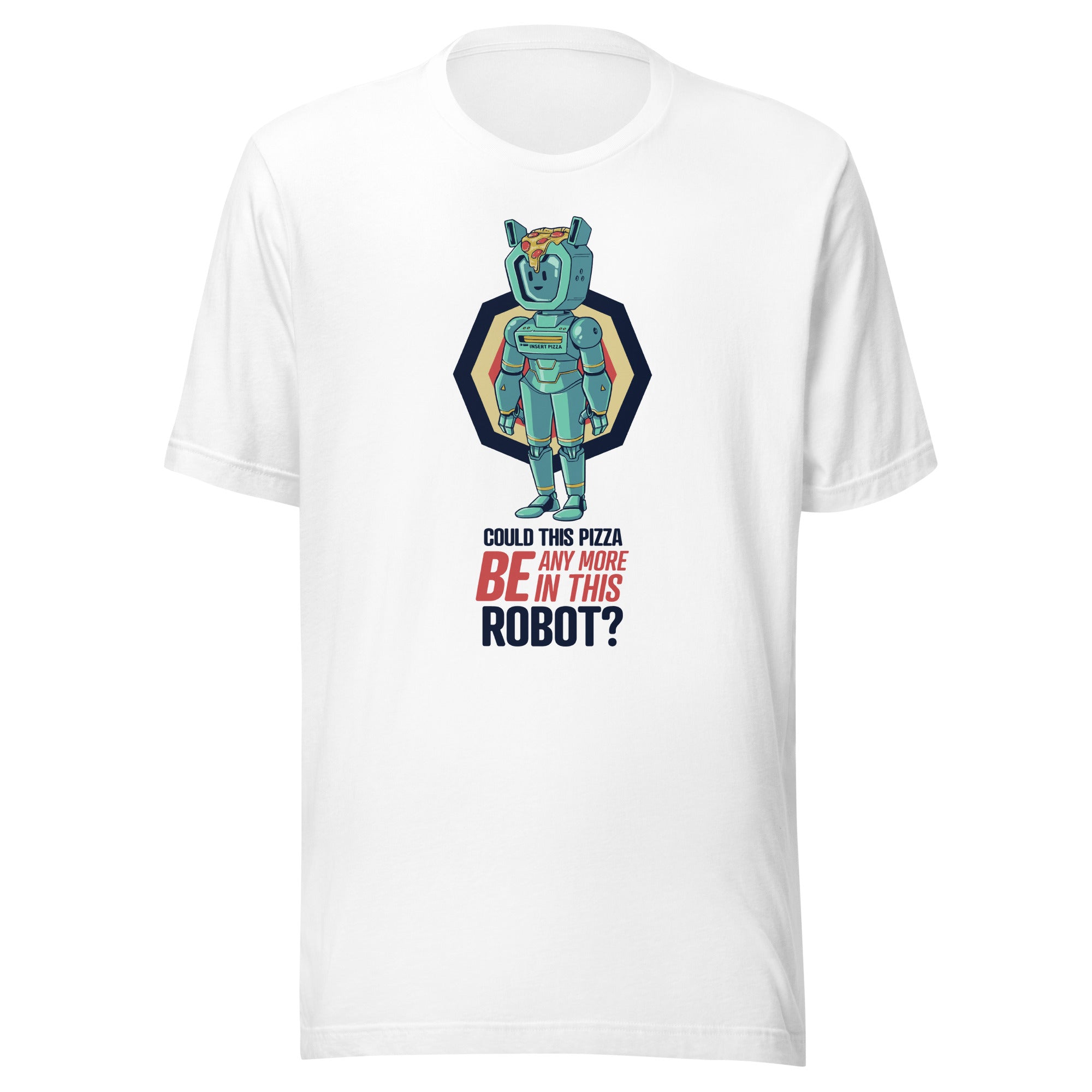 Threedom: Pizza Robot T-shirt