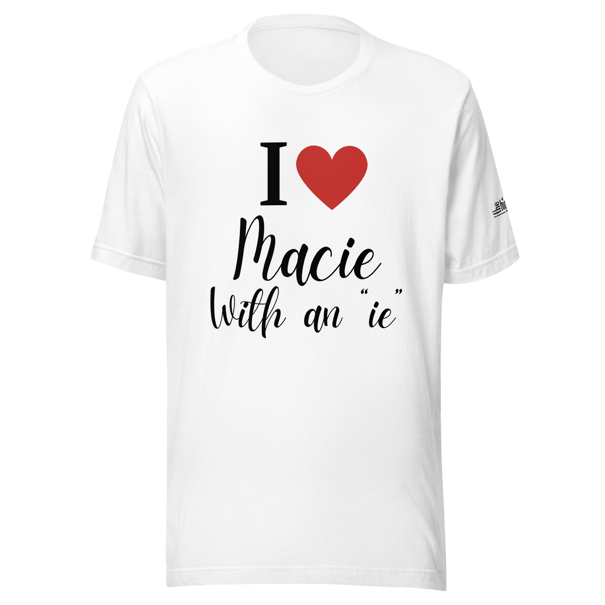 The Highway: Heart Macie White T-shirt