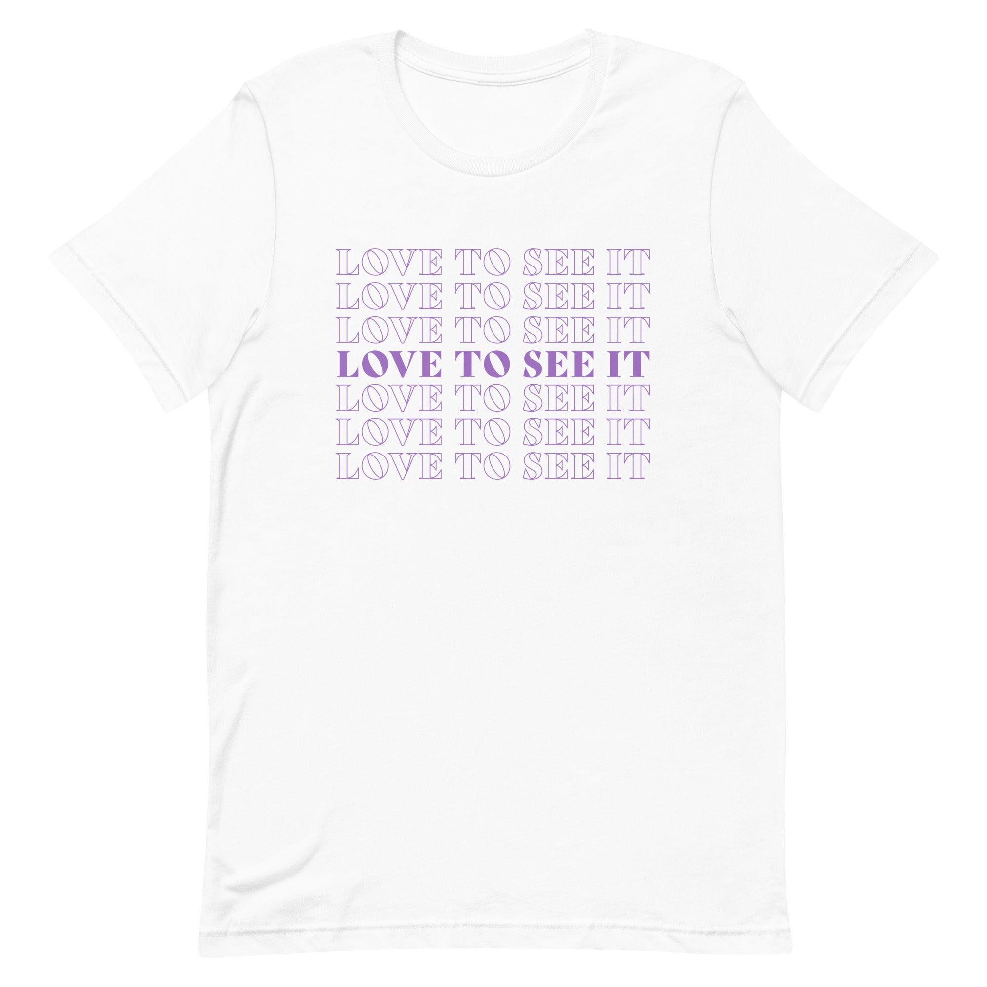 Love to See It: Title Repeat T-shirt
