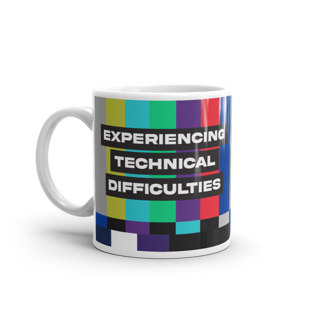 TV, I Say: Technical Difficulties Mug