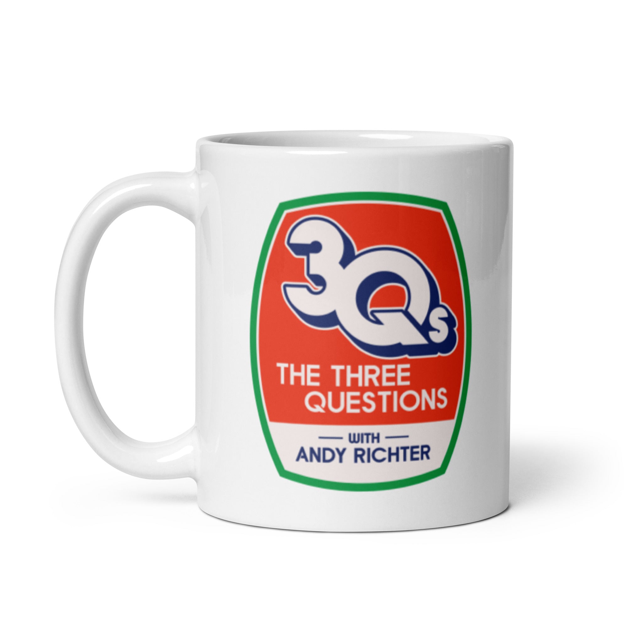 The Three Questions with Andy Richter: New Look Mug