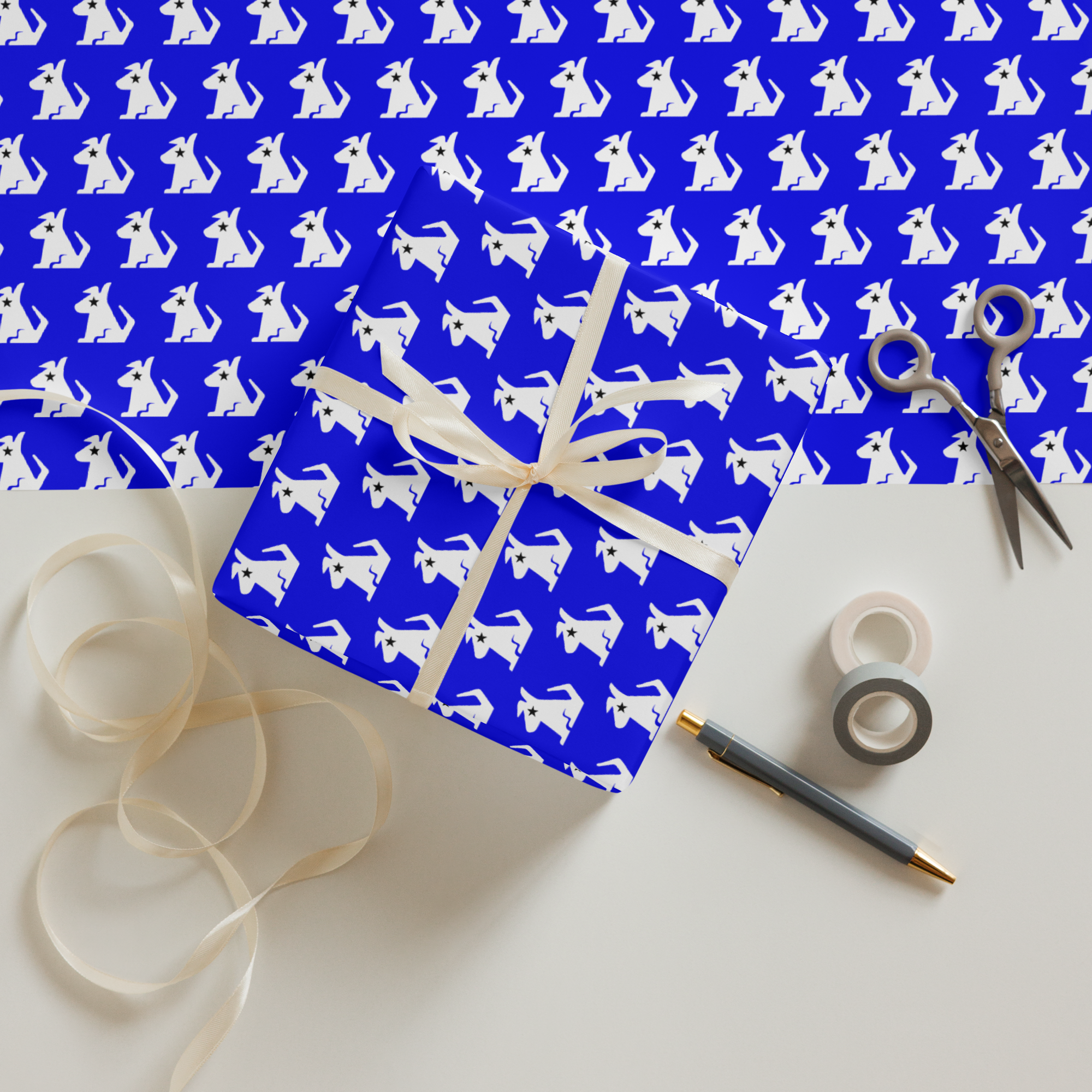 SiriusXM: Next Gen Blue Stella Wrapping Paper Sheets