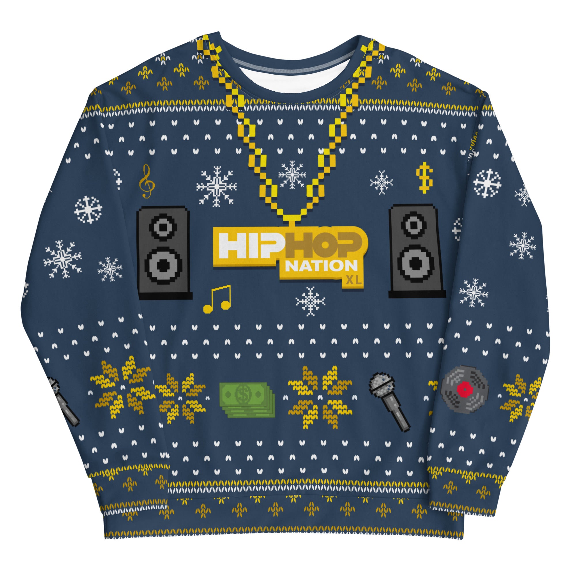 Hip-Hop Nation: Iced Out "Ugly Sweater" Sweatshirt